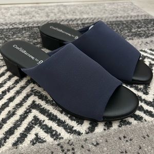 Croft & Barrow Kiosk Women’s Ortholite Stretch Fabric Slide, Navy